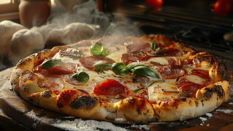 Massa Fina Crocante: Pizza Perfeita no Forno de Casa